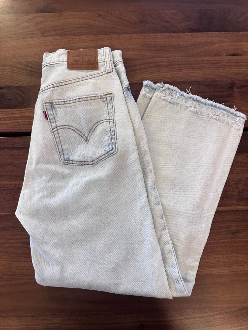 Levi's Ribcage Straight Ankle Jean - 27x27 - No Stretch